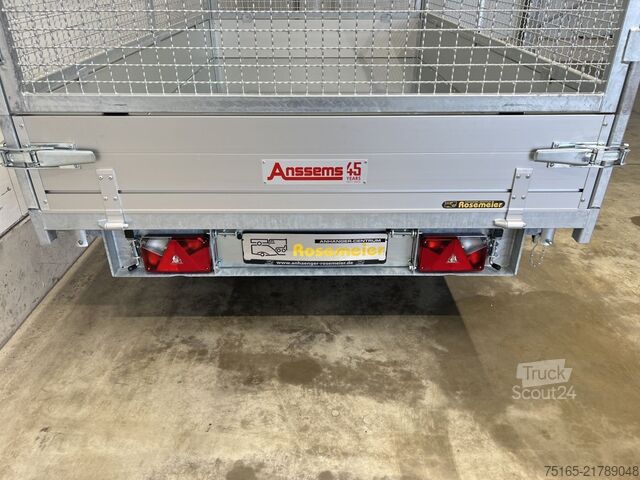 Avfallsbil ANSSEMS KSX 2500.305x178 E Gitter Dreiseitenkipper