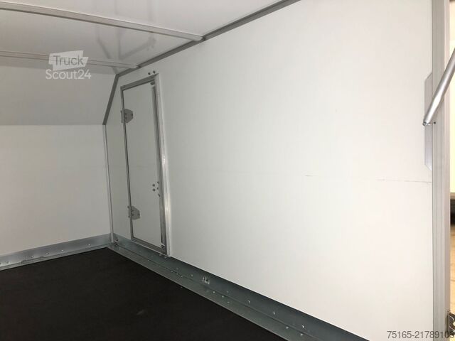 Low-loader trailer UNSINN UKA 3717-18-13 Tür Aero Absenker