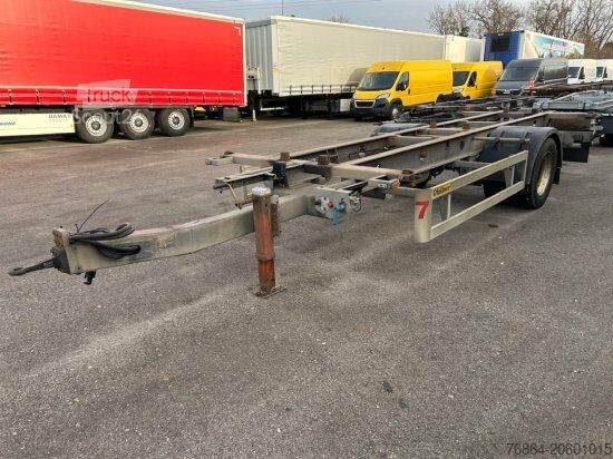 Remorque à châssis interchangeable  GFöLLNER AWE 1-ACHS LAFETTE