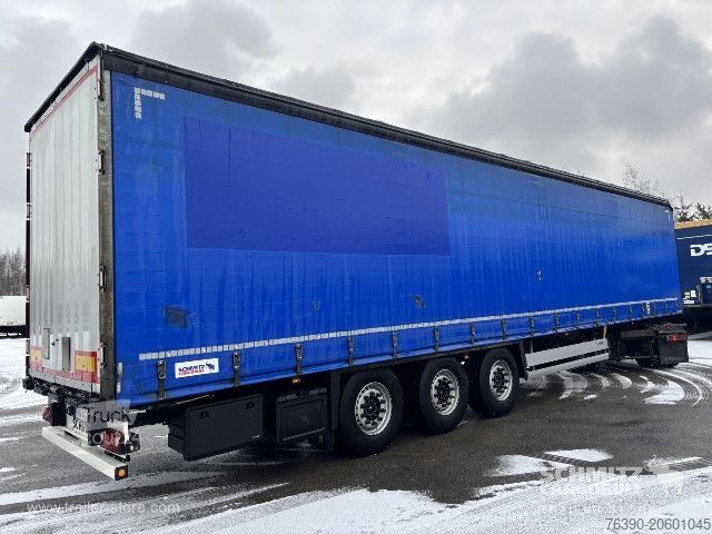 Open oplegger met zeil Schmitz Cargobull Semitrailer Curtainsider Standard