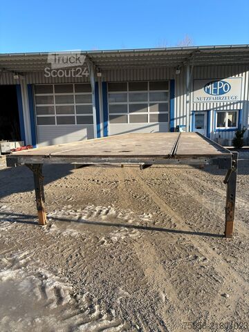 Swap body platform Wecon verzinkte Plattform 28 Zurringe