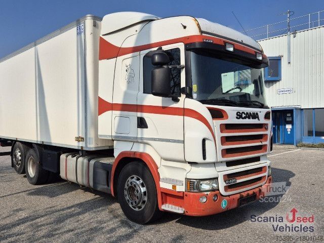 Refrigerator body van Scania R 420 LB6x2MNB Fleisch Koffer Agg. 2018