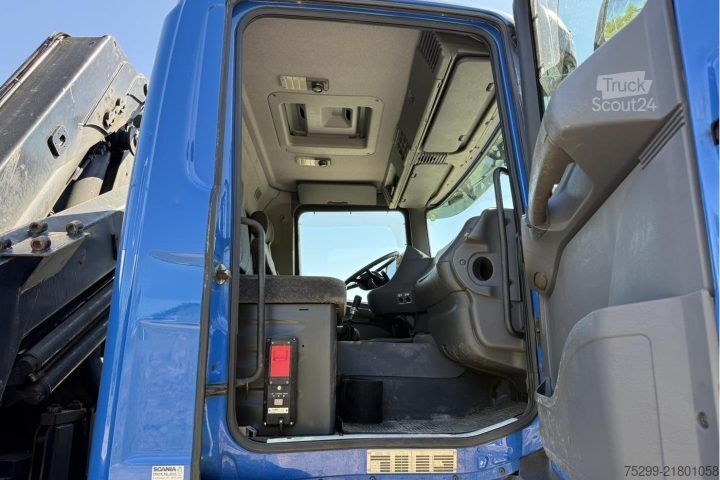 Teherautóra szerelt daru Scania R124 470PS 6x2*4 HIAB 220 C-4 / Swiss-Vehicle