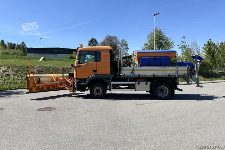 Trójstronna wywrotka MAN TGM 13.290 4x4 Kipper Kommunal / Swiss-Vehicle