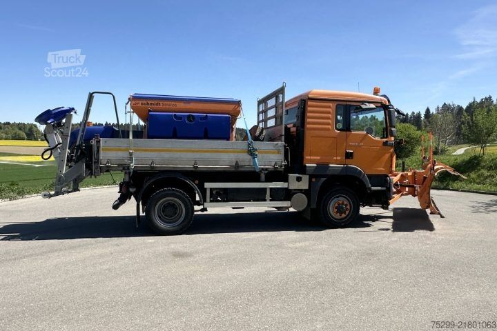 Trójstronna wywrotka MAN TGM 13.290 4x4 Kipper Kommunal / Swiss-Vehicle