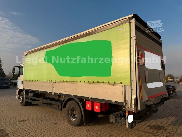 Tenteli düz yataklı kamyon MAN TGM 15.290 *Luft Luft*Klima*LBW*TÜV*SP*