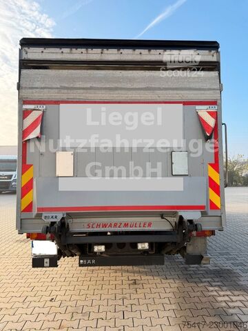 Tenteli düz yataklı kamyon MAN TGM 15.290 *Luft Luft*Klima*LBW*TÜV*SP*