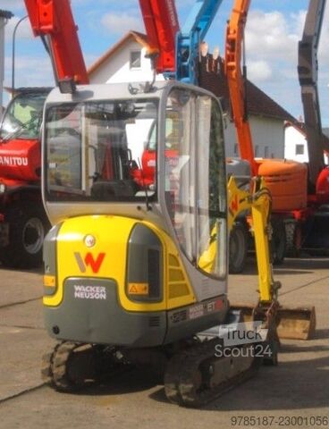 Mini ekskavatör WACKER NEUSON ET 16 * 3x Löffel *