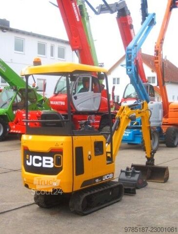 Mini ekskavatör JCB 15C-1 * 2x Löffel *