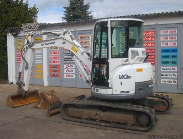 Mini ekskavatör YANMAR VIO 50-U * 2x Löffel *