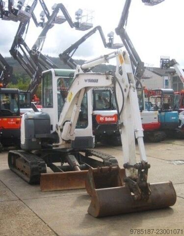 Mini ekskavatör YANMAR VIO 50-U * 2x Löffel *