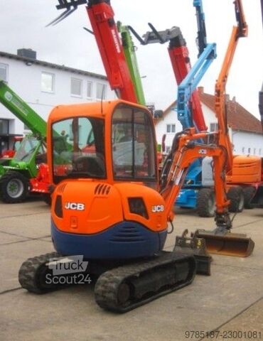 Mini ekskavatör JCB 8025 *2x Löffel* hydr. Grabenr.schaufel vgl 8026