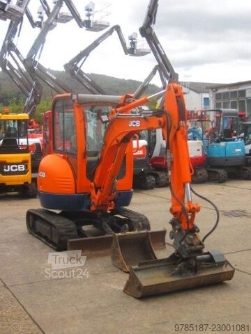 Mini ekskavatör JCB 8025 *2x Löffel* hydr. Grabenr.schaufel vgl 8026