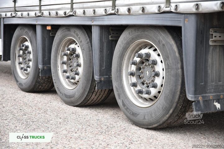 Open oplegger met zeil SCHMITZ CARGOBULL SCS24/L Varios