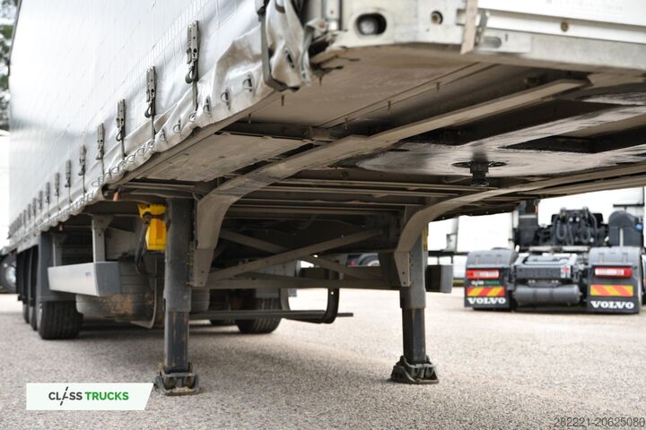 Open semitrailer with tarp SCHMITZ CARGOBULL SCS24/L Varios