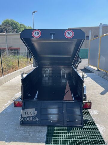 Rimorchio per auto OMFTT OFFICINE PEDRETTI RIMORCHIO CA 400 C1