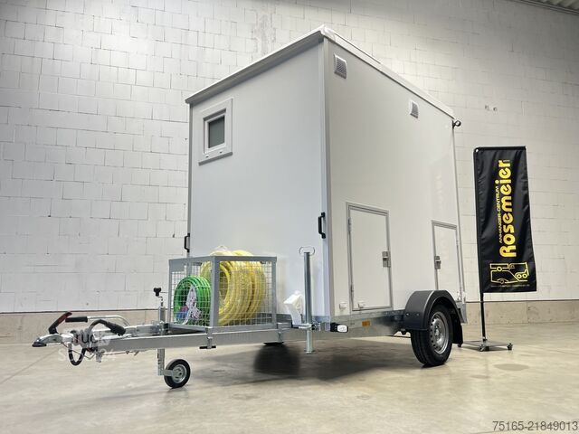 Toilettenwagen Rosemeier EW TA-NO 1 Damen, 1 Herren+Urinal H Toilettenanhänger