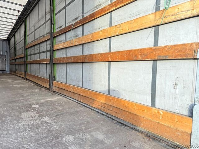 Öppen semitrailer med kapell KRONE 3 Achs Standard TÜV02/26 1.Hand Lasi-Zertifikat