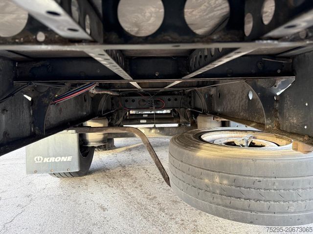 Öppen semitrailer med kapell KRONE 3 Achs Standard TÜV02/26 1.Hand Lasi-Zertifikat