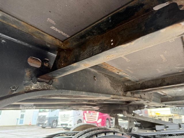 Öppen semitrailer med kapell KRONE 3 Achs Standard TÜV02/26 1.Hand Lasi-Zertifikat