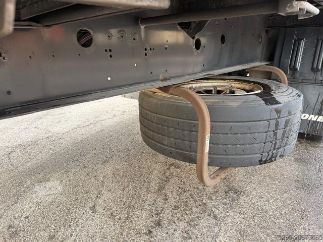 Öppen semitrailer med kapell KRONE 3 Achs Standard TÜV02/26 1.Hand Lasi-Zertifikat