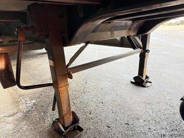 Öppen semitrailer med kapell KRONE 3 Achs Standard TÜV02/26 1.Hand Lasi-Zertifikat