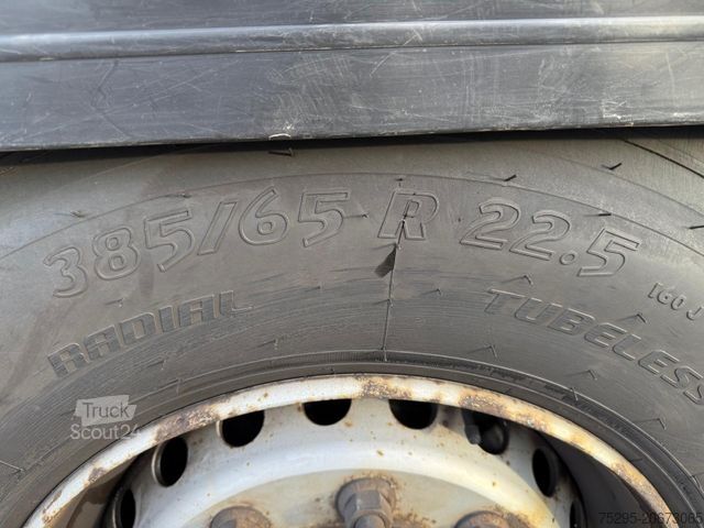 Öppen semitrailer med kapell KRONE 3 Achs Standard TÜV02/26 1.Hand Lasi-Zertifikat