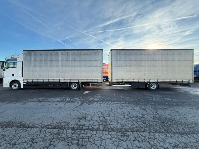 Jumbolastbil MAN TGX 18.420 XXL Jumbo Kompl 115m³ TÜVneu Retarder