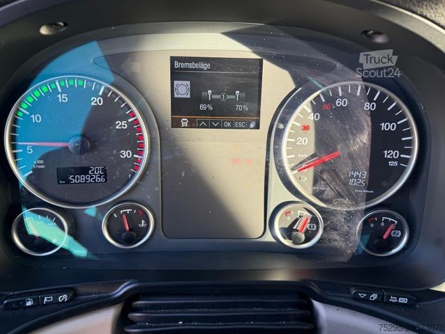 Jumbolastbil MAN TGX 18.420 XXL Jumbo Kompl 115m³ TÜVneu Retarder