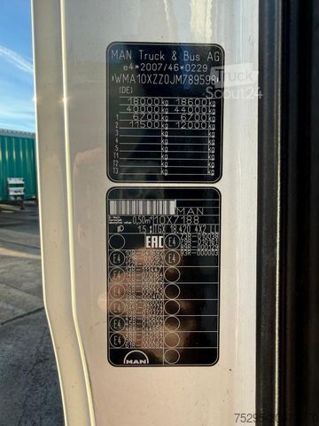 Jumbolastbil MAN TGX 18.420 XXL Jumbo Kompl 115m³ TÜVneu Retarder