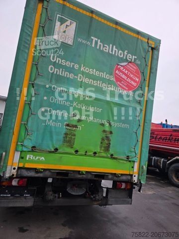 Flaklastbil med kapell MERCEDES-BENZ Antos 2540 / Lenkachse / Load 15,3ton