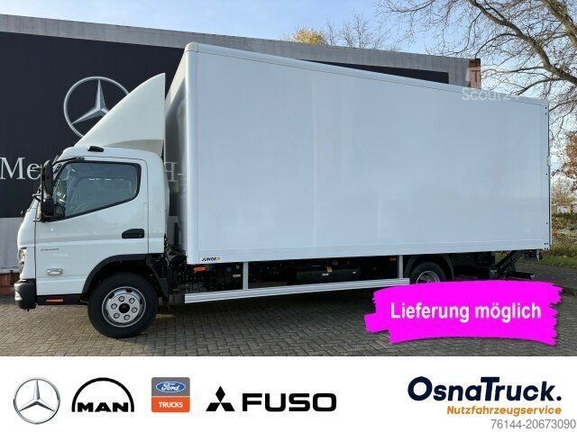 Skåpbil FUSO 7C18 Koffer+LBW,Klima Nutzlast 2925 KG,Sideguard