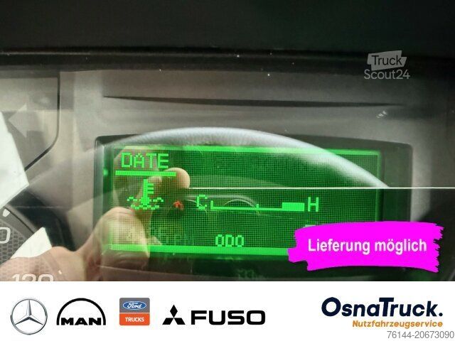 Skåpbil FUSO 7C18 Koffer+LBW,Klima Nutzlast 2925 KG,Sideguard