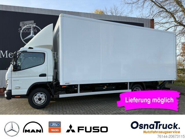 Skåpbil FUSO 7C18 Koffer+LBW,Klima Nutzlast 2950 KG,Sideguard