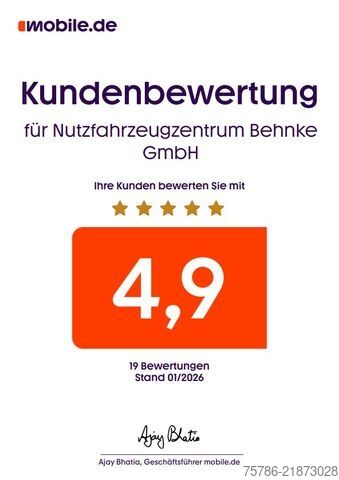 Pick-up varebil MERCEDES-BENZ 609D / zGG 3,5t/ AHK 2,4t/ Standhzg.
