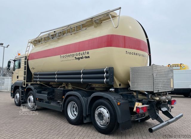 Tankbil MAN TGA 35.360 BL 8x2-4/ Spitzer Silo/ 23000 l/ AC