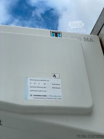 Jääkaappikorinen pakettiauto MERCEDES-BENZ Atego 818 L/ TK V500-MAX/ seitl. Tür/ LBW 1t