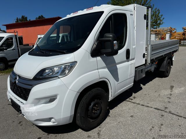 Самосвален ван CITROEN Jumper Bawer Staubox Dreiseitenkipper L3 130Ps
