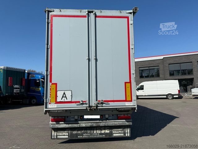 Semi-remorque à plancher roulant KNAPEN K100 Schubboden 92m³ 10 mm Boden, top Zustand