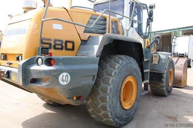 Utovarivač na točkovima LIEBHERR L580 - Waage - Nr.: 221