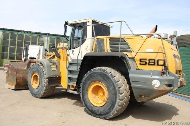 Utovarivač na točkovima LIEBHERR L580 - Waage - Nr.: 221