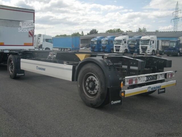 Wisselchassis voor aanhangwagen Krone AZW 18 top Zustand! Drehschemel