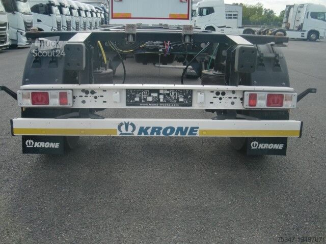 Wisselchassis voor aanhangwagen Krone AZW 18 top Zustand! Drehschemel
