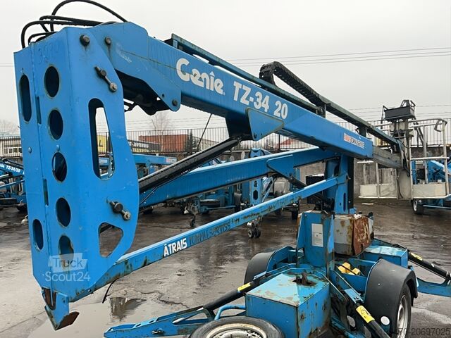 Plataforma elevatória montada em reboque Genie TZ34 (12m)