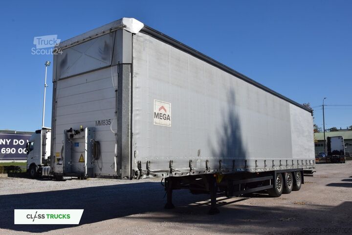 Offener Sattelanhänger mit Plane SCHMITZ CARGOBULL SCS24/L Varios