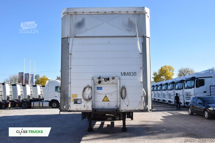 Offener Sattelanhänger mit Plane SCHMITZ CARGOBULL SCS24/L Varios