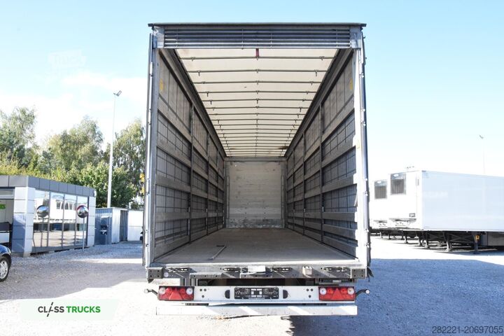 Offener Sattelanhänger mit Plane SCHMITZ CARGOBULL SCS24/L Varios