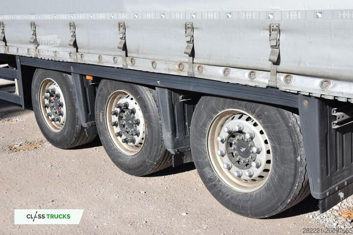 Offener Sattelanhänger mit Plane SCHMITZ CARGOBULL SCS24/L Varios