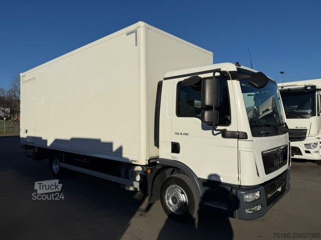 Фургон-бокс MAN TGL 8.190 Koffer 6,50 m LBW 1,5 T*Diff-Sperre HA