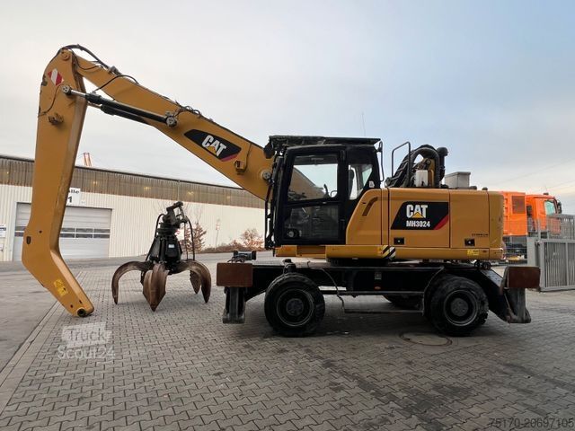 Колёсный экскаватор CATERPILLAR MH3024 / MH 3024 / Greifer / 2018 / 10.735h